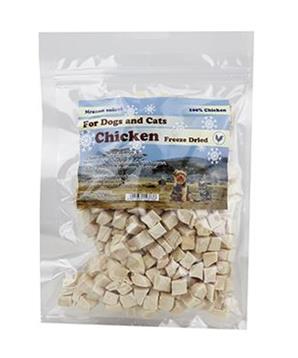 Pochoutka Kuřecí maso kostky sušené mrazem 