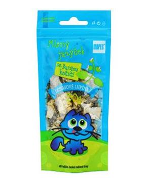 Pochoutka lososové lupínky se šantou kočičí MAPES