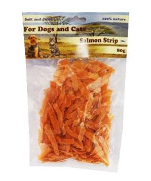 Pochoutka Lososové maso proužky 