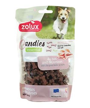 Pochoutka pes CANDIES kostičky šunkové Zolux
