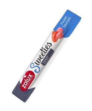 Pochoutka pes SWEETIES losos+kuře krém.tyčinka14gZolux