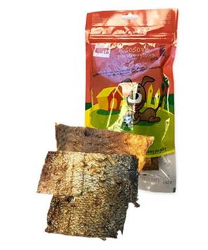 Pochoutka sušená MAPES lososové placičky 