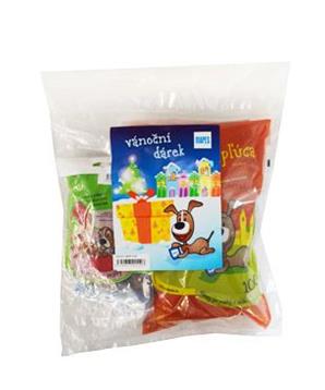 Pochoutka sušená MAPES vánoční dárek 4v1 - pro malé psy