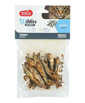 Pochoutka WILDIES šproty celé sušené  Zolux
