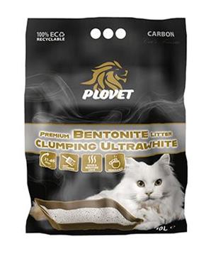 Podestýlka Plovet Ultrawhite Bentonite ActiveCarbon