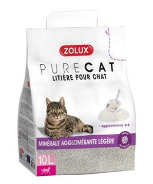 Podestýlka PURECAT premium light clumping 10l Zolux