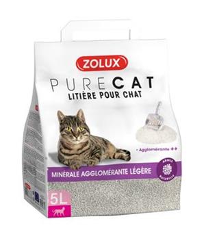 Podestýlka PURECAT premium light clumping 5l Zolux