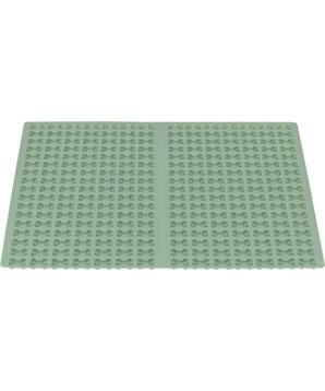 Podložka na pečení  KOSTIČKY, 38 x 28 cm, silikon, zelená