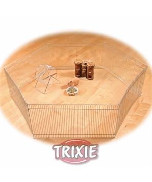 Pozinkovaná ohrádka pro myši a křečky 6 dílů 48 x 25 cm, ø 90 cm