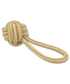 Přetahovadlo DOG FANTASY Juta míč házecí krátký 28 cm