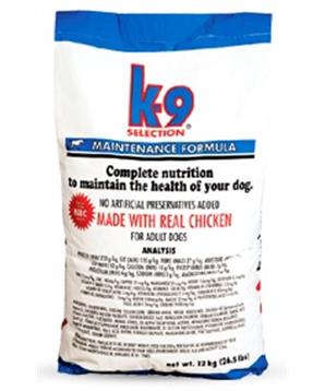  K-9 SELECTION Maintenance Formula