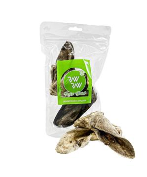 Raw Raw pochoutka mrazem sušené Jehněčí uši s chlupy 2ks