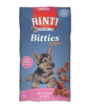 Rinti Dog Extra Bits Puppy pochoutka kuře+kachna 