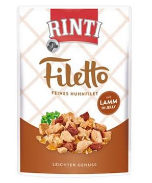 Rinti Dog Filetto kapsa kuře+jehně v želé