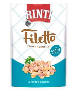 Rinti Dog Filetto kapsa kuře+losos v želé