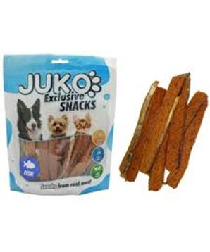 Salmon Strip with Fish Skin JUKO Snacks 