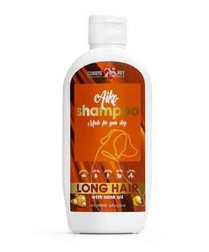 Šampon Aiko pro dlouhosrsté psy s norkovým olejem