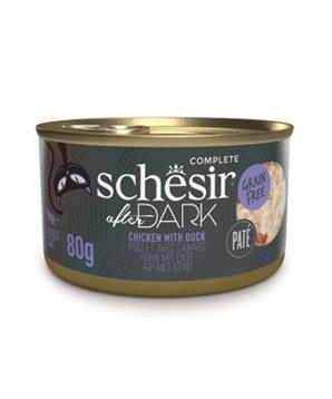 Schesir Cat konz. After Dark Paté kuře/kachna 80g
