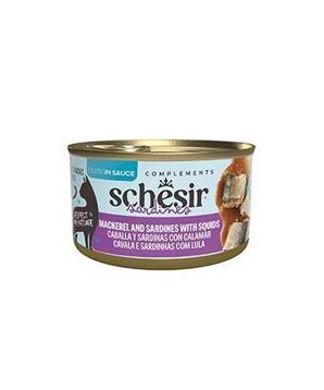 Schesir Cat konz. Makrela,sardinky,kalamáry v omáč.