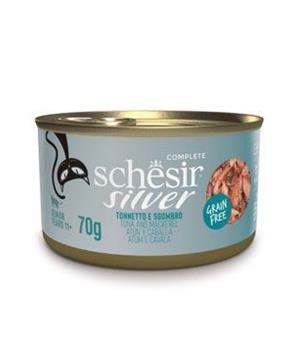 Schesir Cat konz. Senior Wholefood tuňák/makrela
