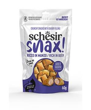 Schesir Cat Snax! pochoutka Hovězí polštářky