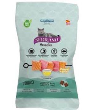 Serrano Snack Cat Omega 3 DHA Salmon
