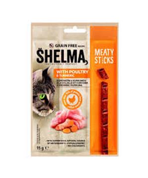 Shelma Sticks s drůbežím a kurkumou