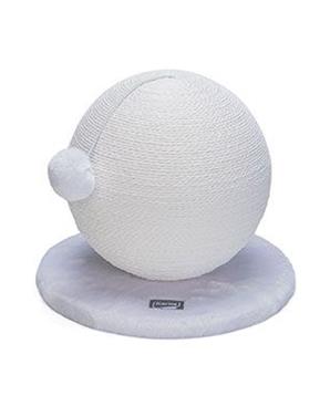 Škrabadlo míč Bolly 30,5x28cm bílá KAR