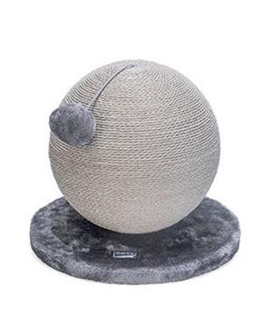 Škrabadlo míč Bolly 30,5x28cm šedá KAR