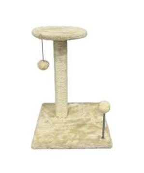 Škrábadlo s míčkem na pružině 40 cm