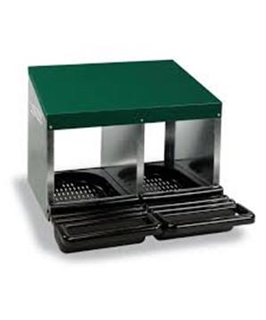 Snáškové hnízdo pro dvě nosnice