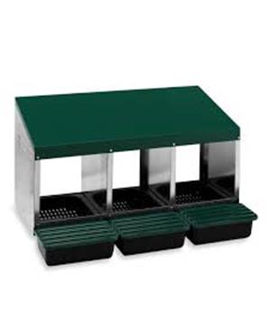 Snáškové hnízdo pro tři nosnice