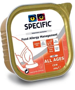 Specific CDW Food Alergy Management konzerva pes