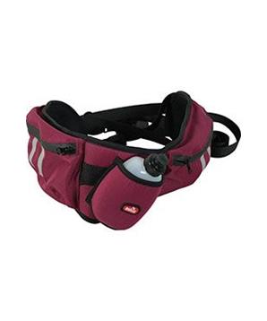 Sportovní opasek BIVOUAK s lahví 250ml červená Zolux