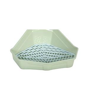 Toaleta pro hlodavce COSY rohová zelená Zolux