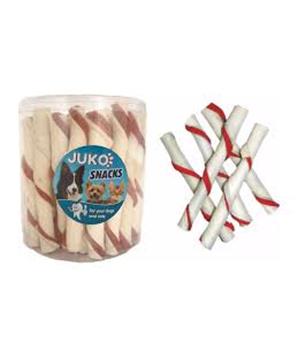 Trubička bílá Hovězí JUKO Snacks