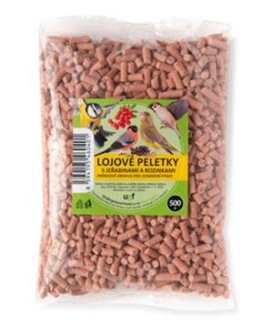 UGF lojové peletky s jeřabinami a rozinkami
