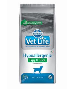 Vet Life Natural DOG Hypo Egg & Rice