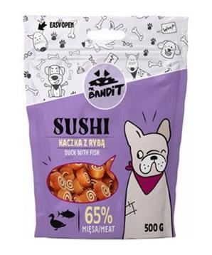 VetExpert Mr.Bandit pochoutka SUSHI kachna a ryba 