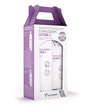 VetExpert Stimuderm Ultra Short Hair Dog DUOPACK