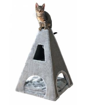 Věž pro kočky, škrábadlo CAMILO šedé