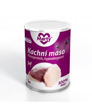 MARTY konz. pro psy - Monoprotein kachní