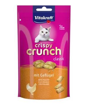 Vitakraft Cat pochoutka Crispy Crunch drůbeží 