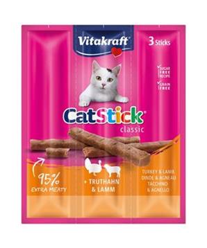 Vitakraft Cat poch. Stick Classic krůta+jehně