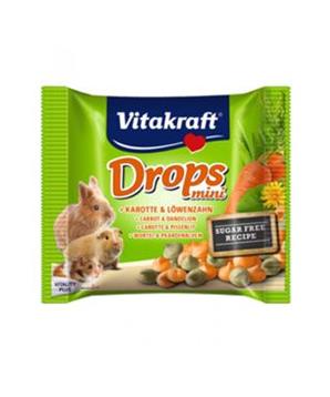 Vitakraft Rodent all poch. Carotties mini Drops