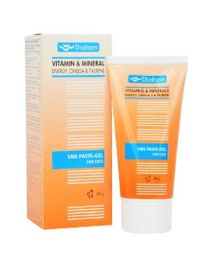 Vitamin/mineral Energy pasta+Omega 6+Taurin kočka 50g