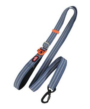 Vodítko pes BIVOUAK nastavitelné 25mm/1,15-2m modráZol