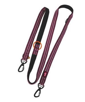 Vodítko pes BIVOUAK tréninkové 25mm/2m červená Zolux