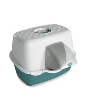 WC Chic s děšťovým přístřeškem, zelená