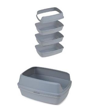 WC kočka Lift to sift s roštem 50x38x24cm